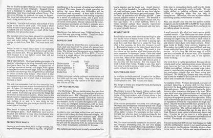 MacGregor 26 Specification Brochure