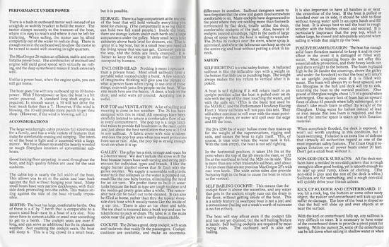 MacGregor 26 Specification Brochure