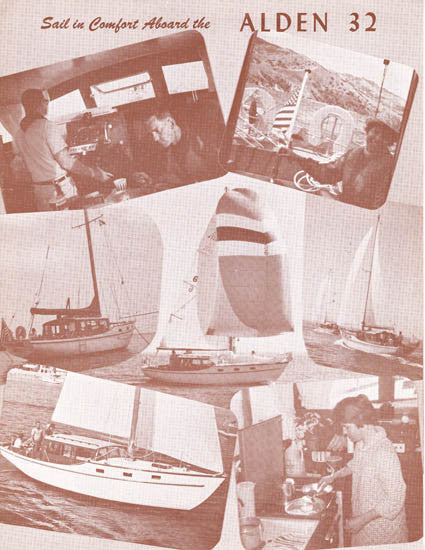 Cheoy Lee Alden 32 Ketch Brochure