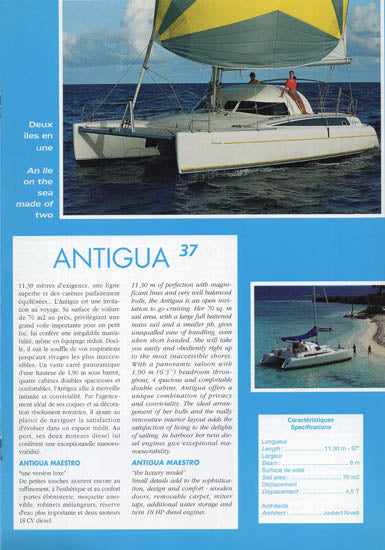 Fountaine Pajot 1993 Brochure