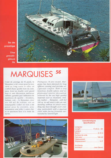 Fountaine Pajot 1993 Brochure