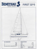 Beneteau First 32s5 Specification Brochure