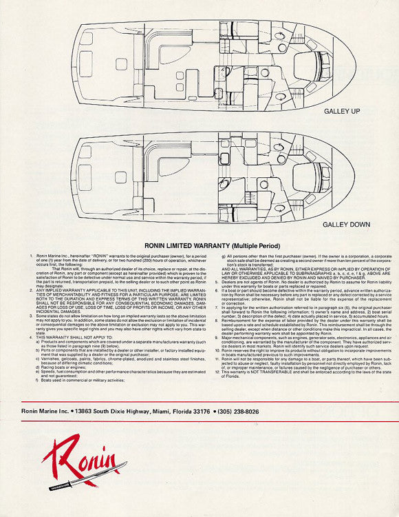 Ronin 48 Specification Brochure
