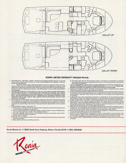Ronin 48 Specification Brochure