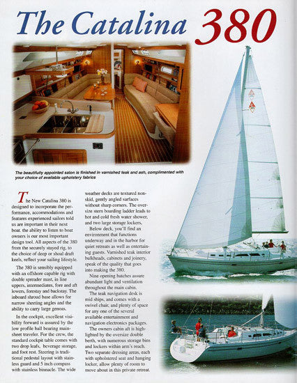 Catalina 380 Brochure