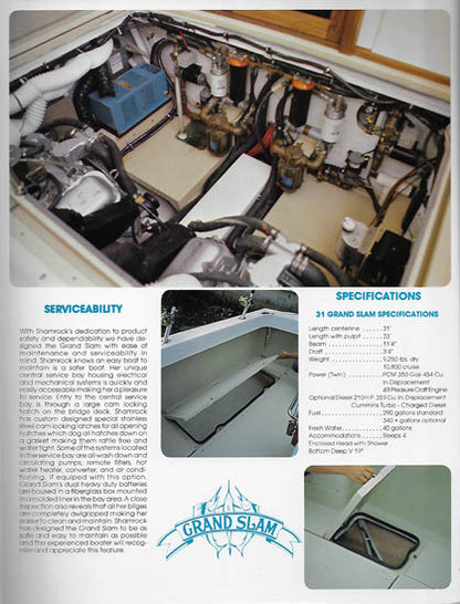 Shamrock Grand Slam 31 Brochure