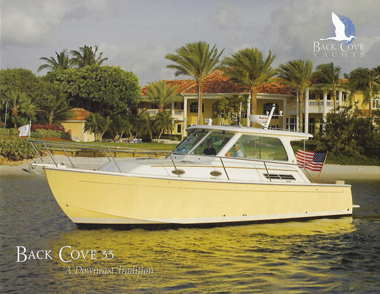 Back Cove 33 Brochure
