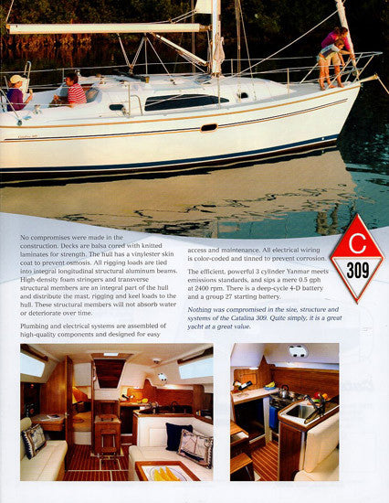 Catalina 309 Brochure