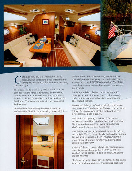 Catalina 309 Brochure