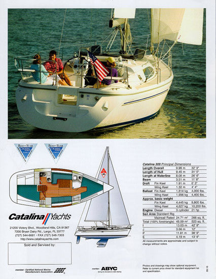 Catalina 309 Brochure