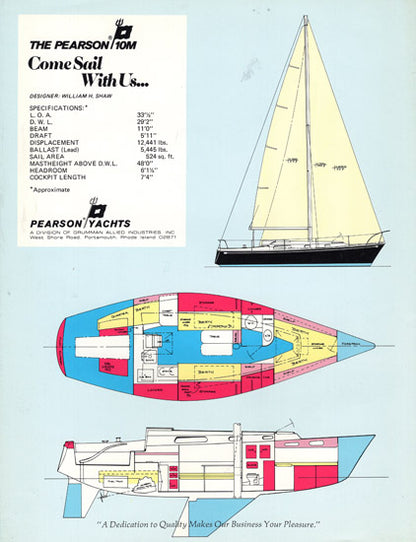 Pearson 10M [33'] Brochure
