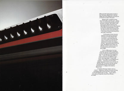 Mastercraft 1980s Brochure