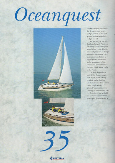 Westerly 1994 Brochure