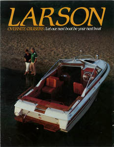 Larson 1982 Overnight Cruisers Brochure