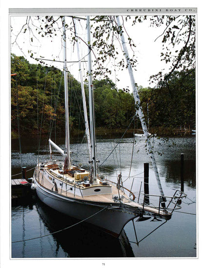 Cherubini Yachts World's Best Sailboats Book Reprint Brochure