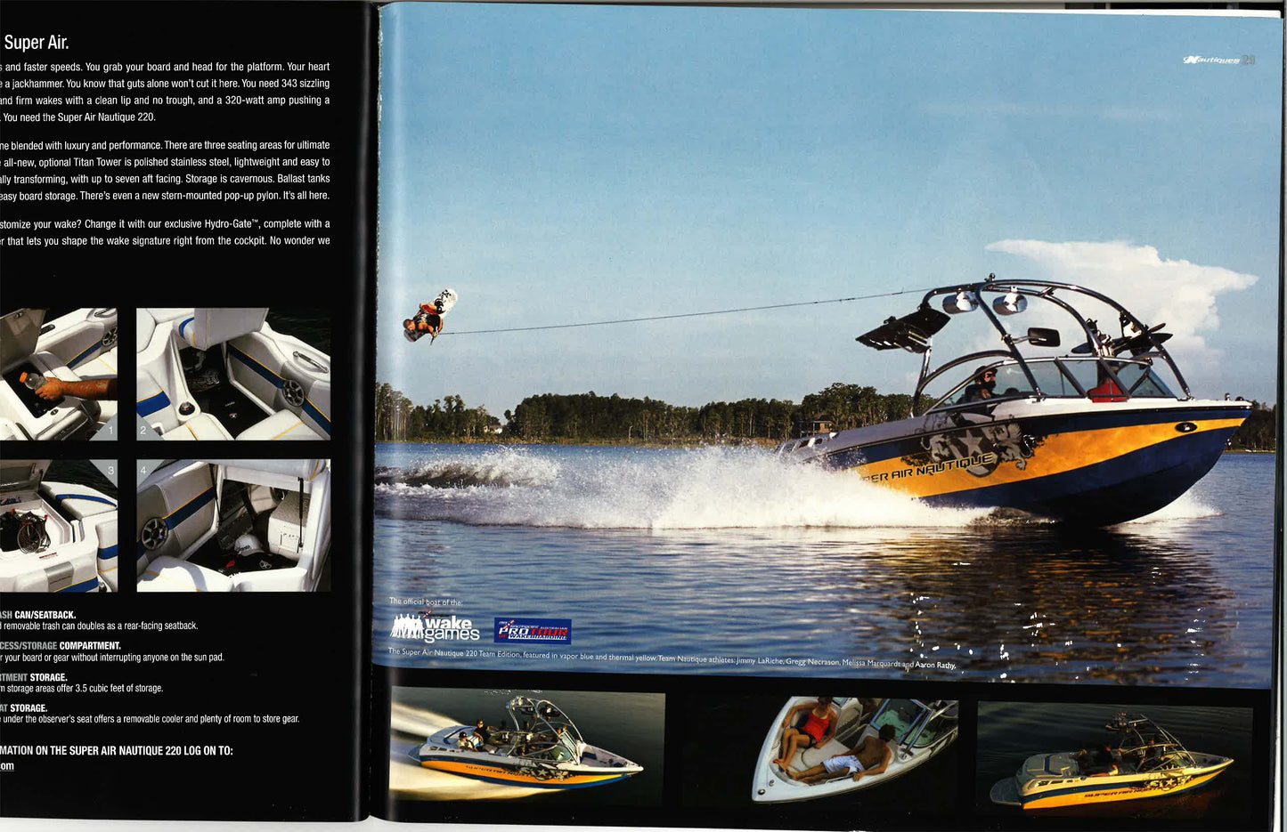 Correct Craft 2008 Nautiques Brochure