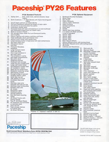Paceship PY26 Brochure