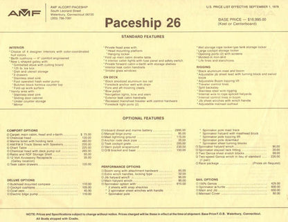 Paceship PY26 Brochure