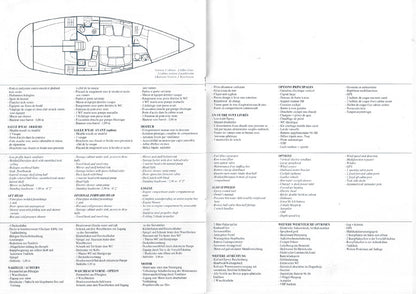 Jeanneau Sun Fast 40 Specification Brochure