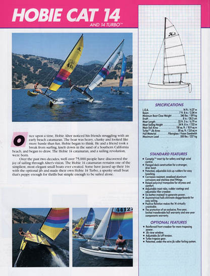 Hobie Cat 1987 Brochure