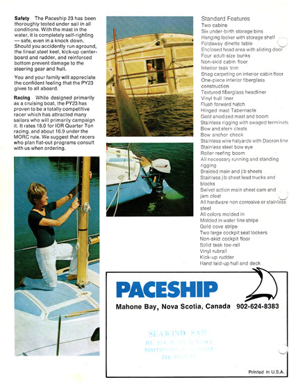 Paceship PY23 Brochure