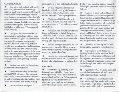 Blue Jacket 40 Specification Brochure