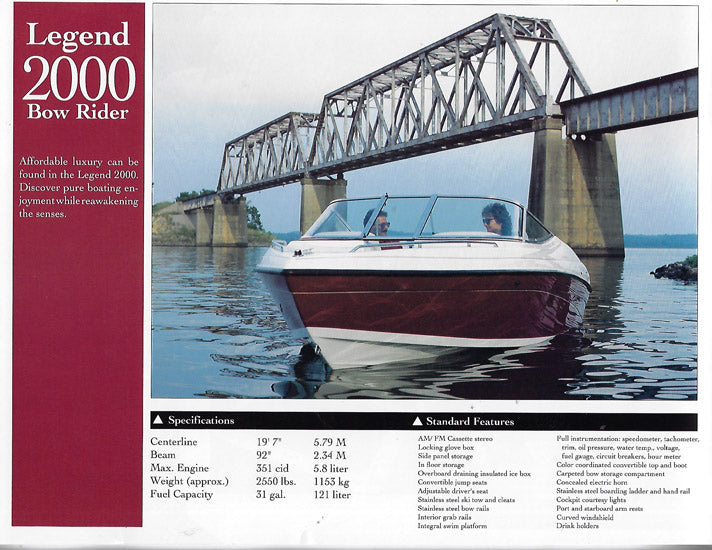 Caravelle 1993 Brochure