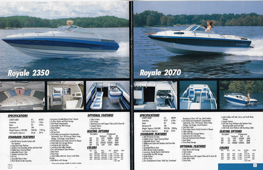 Caravelle 1990 Brochure