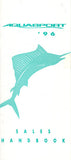 Aquasport 1996 Dealer Handbook Brochure