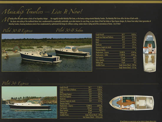 Mainship 2007 Full Line Brochure