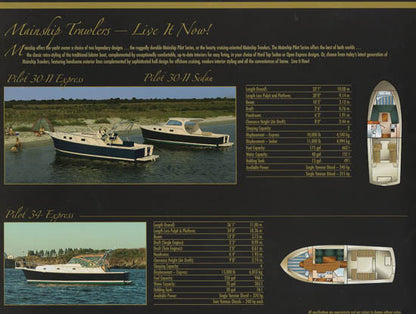 Mainship 2007 Full Line Brochure