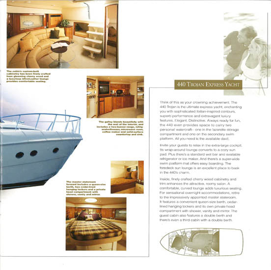 Trojan 2001 Oversize Brochure