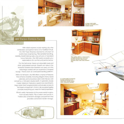 Trojan 2001 Oversize Brochure
