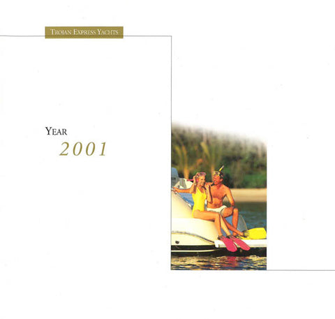 Trojan 2001 Oversize Brochure