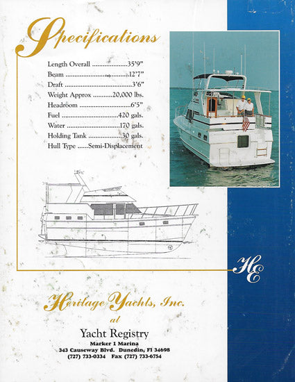Heritage East 36 Brochure