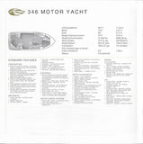 Carver 346 Motor Yacht Specification Brochure (2002)
