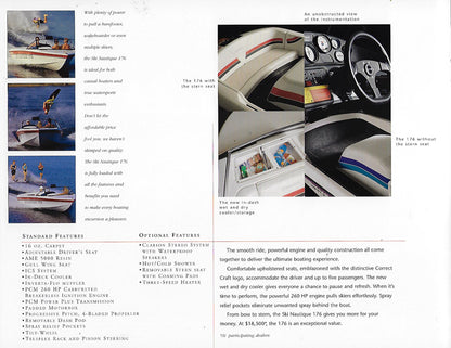 Correct Craft Ski Nautique 176 Brochure
