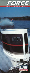US Marine 1986 Force Outboard Abbreviated Brochure