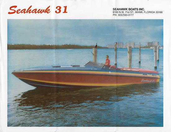 Seahawk 31 Brochure