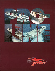 Pro Line 1980s Brochure