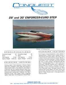 Nescher Conquest Brochure Package
