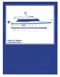 DeFever 50 Fast Motor Yacht Specification Brochure