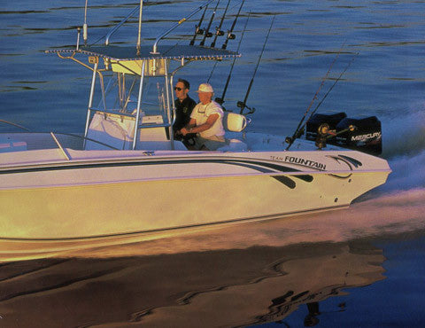 船台 Fountain 1998 Sport Fish Center Console Brochure – SailInfo I
