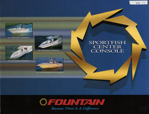 Fountain 1998 Sport Fish Center Console Brochure