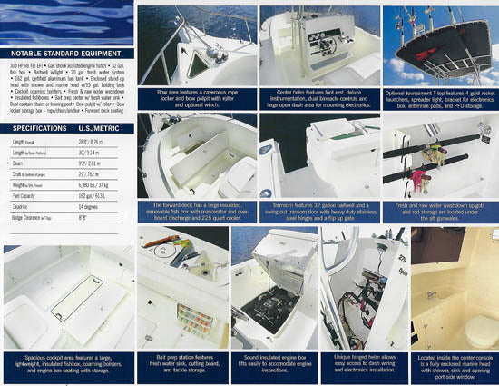 Shamrock 270 Open Brochure