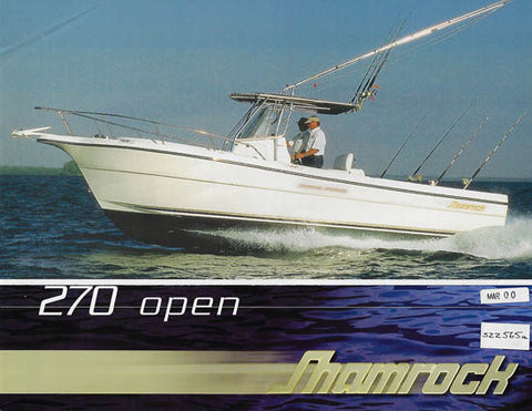 Shamrock 270 Open Brochure