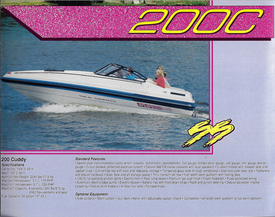 Sea Sprite 1992 Brochure