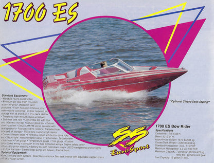 Sea Sprite 1992 Brochure