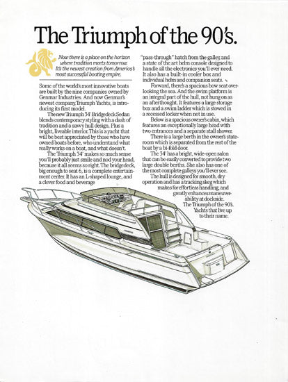 Triumph 34 Brochure Package