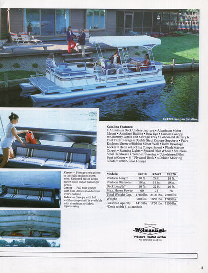 Godfrey 1984 Pontoon Brochure